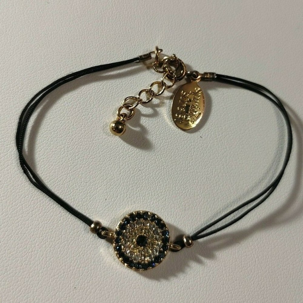 Crystal Circle Charm Bracelet